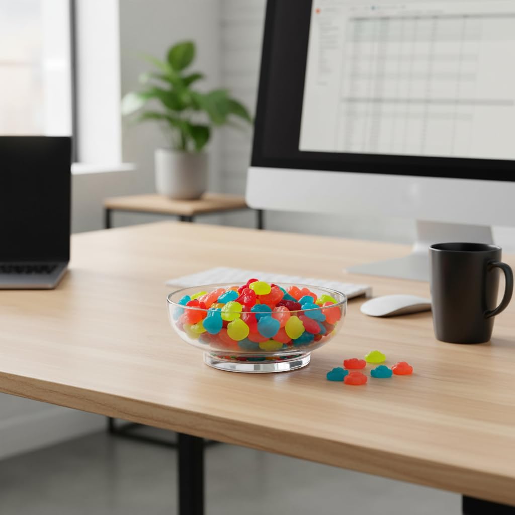 Yummy Chew JollyRanchers bulk cherry gummies for classic candy enjoyment.