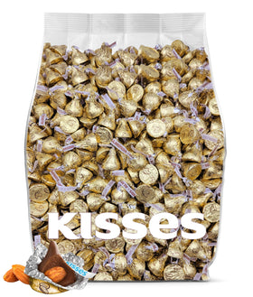 Yummy Chew Kisses with Almonds milk chocolate piece showing almond crunch for a tasty snack.