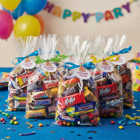Yummy Chew office snacks with individually wrapped chocolates for quick breaks