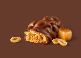 Yummy Chew PayDay bars individually wrapped for freshness and on-the-go snacking.