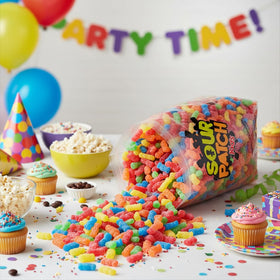 Yummy Chew SourPatch Kids gummies deliver bold flavors for movie nights and shared snacking.