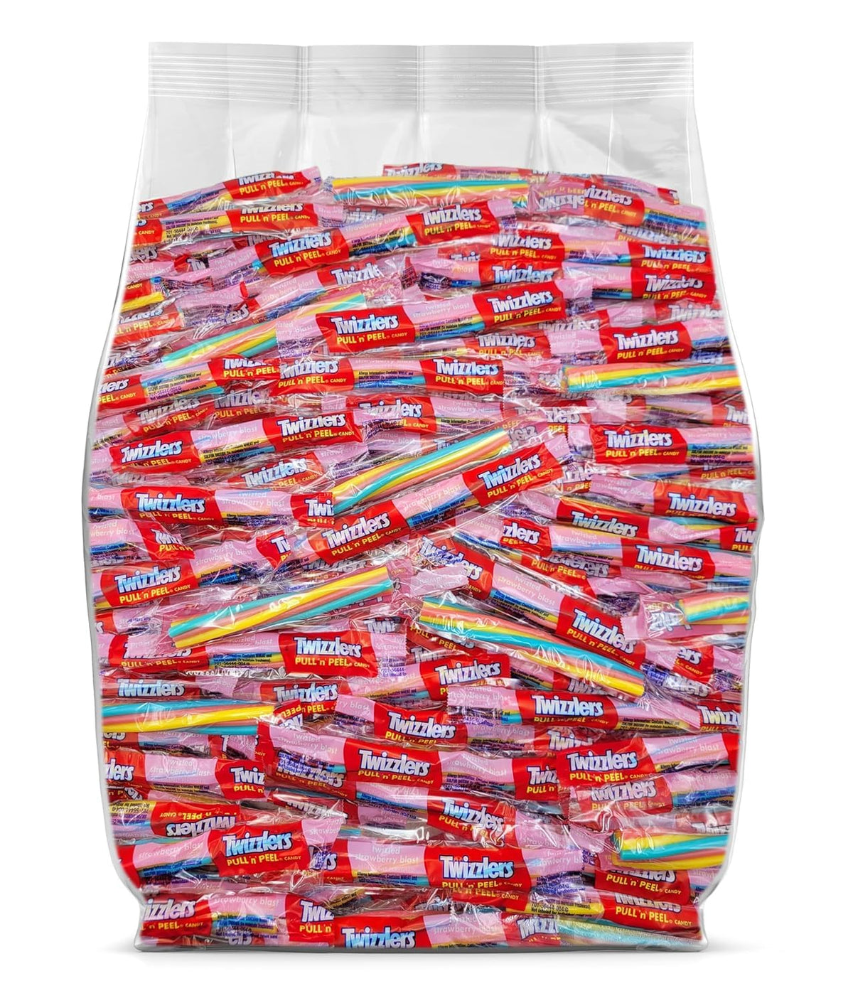 Yummy Chew Twizzlers Pull n Peel strawberry cream pack shot, ideal for Easter baskets.