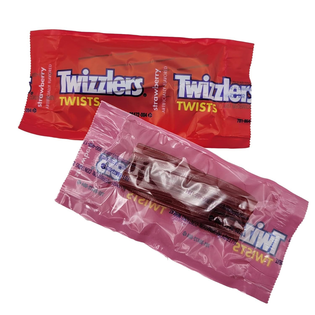Yummy Chew Twizzlers Strawberry Licorice Candy fun size packs ideal for sharing
