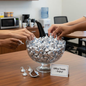 Yummy Chew 200-piece bulk pack of kisses ideal for weddings and candy buffets.