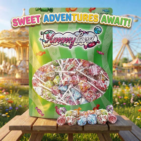 Yummyland Dum Dums bulk assorted flavors for kid-friendly variety at gatherings
