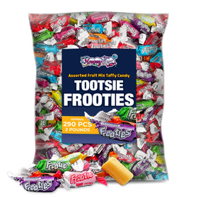 YUMMYLAND FROOTIES assorted flavors in a 2lb bulk pack for sharing.