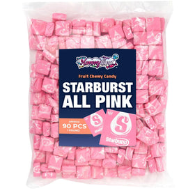YummyLand Star Bursts All Pink Bag perfect for party sharing and color buffets.