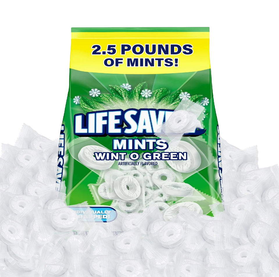 YUMTOV Wint-O-Green bulk bag ready for sharing and refreshment.