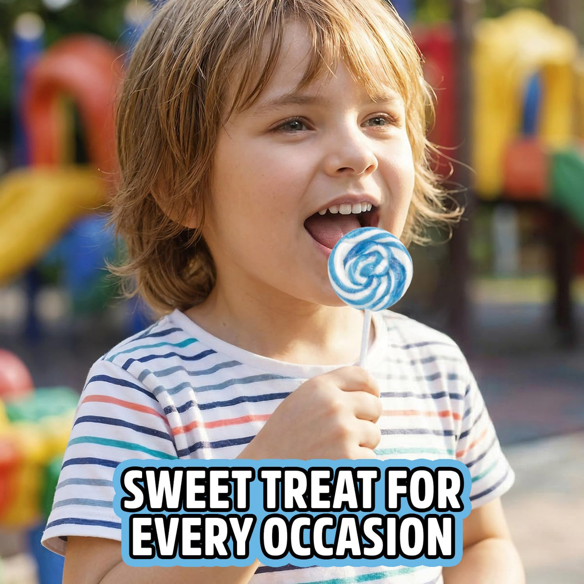 Yumzo blueberry flavor lollipops offer a familiar fruity treat for all ages.