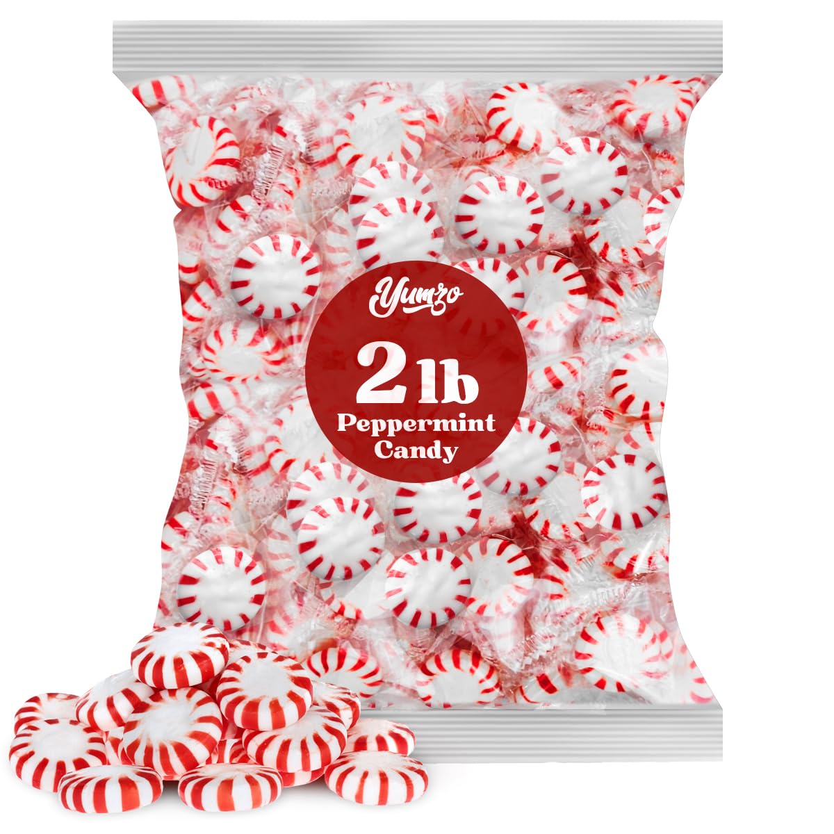 Yumzo Starlight Peppermints bulk bag for office and home use