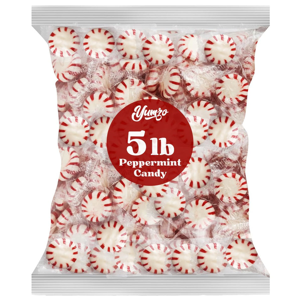 Yumzo Starlight Peppermints in individually wrapped bulk pack for office sharing