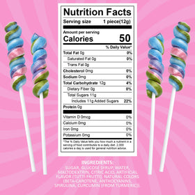 Yumzo Twisty Lollipops are individually wrapped for easy sharing at events