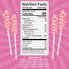 Yumzo Twisty Lollipops individually wrapped for fresh sharing at events.