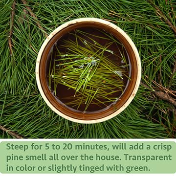 YUNHAHA lemon and honey pairing brightens the pine tea for balance