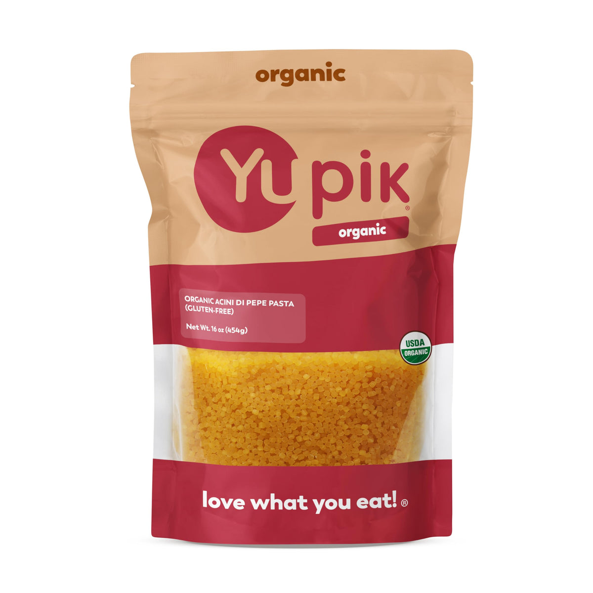 Yupik Acini di Pepe pasta in a bowl, gluten-free and kid-friendly for comforting soups