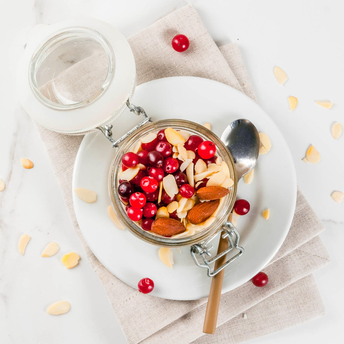 Yupik almonds toppings crushed – great topping for salads, yogurt, cereals.