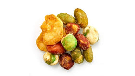 Yupik BBQ Protein Snack Mix packaging highlights non-GMO ingredients and fiber-rich snacking