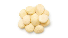 Yupik blanched Marcona almonds in a snack-ready bowl, ideal for movie nights.