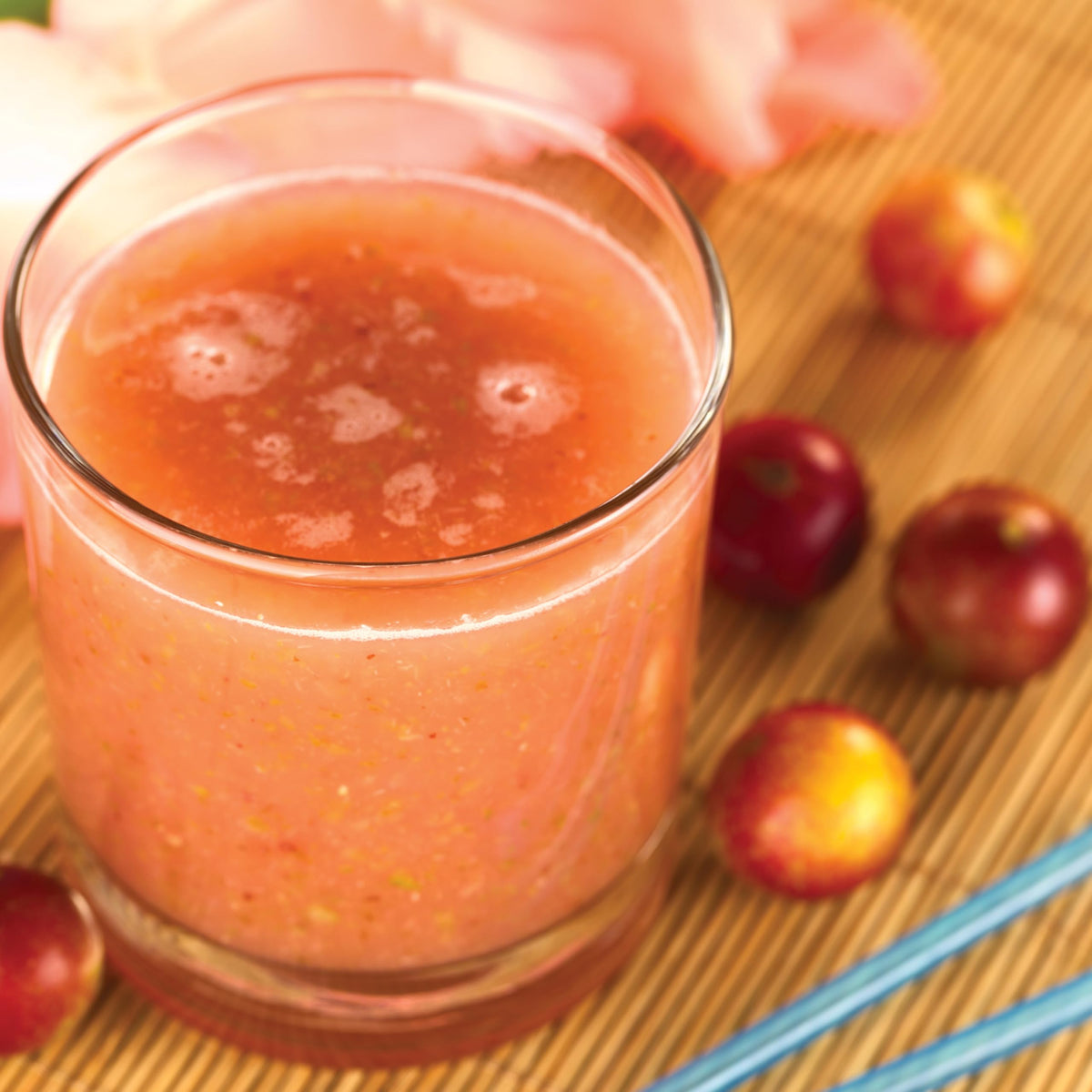 Yupik Camu Camu powder in a bowl ready to stir into yogurt or drinks