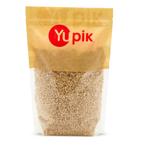 Yupik raw cashews small pieces in package for snacking and baking
