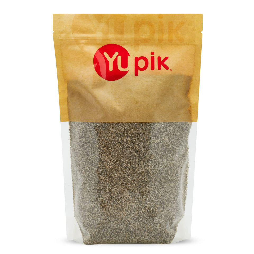Yupik chia seed powder bag front, ideal for baking and healthy snacks