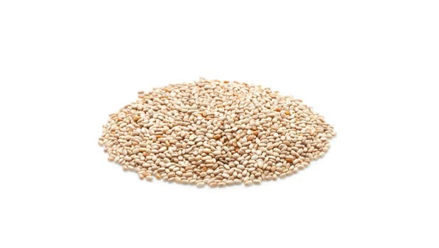 Yupik chia seeds stirred into yogurt for gel-like texture.