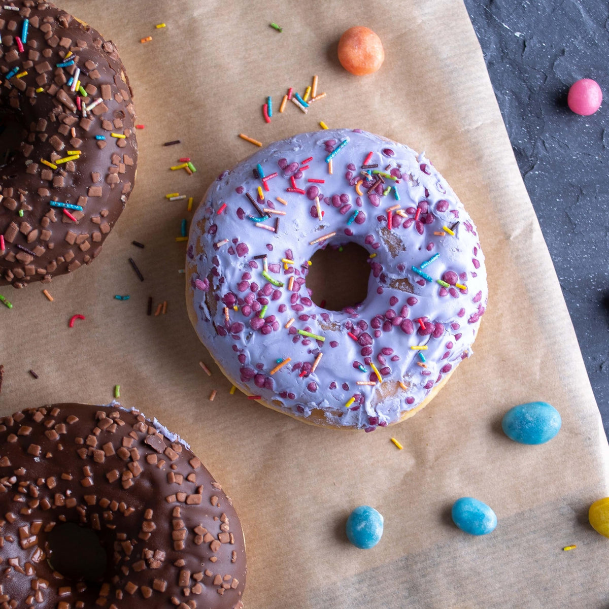 Yupik Cotton Candy Sprinkles packaging close-up, eye-catching colors for gifting.