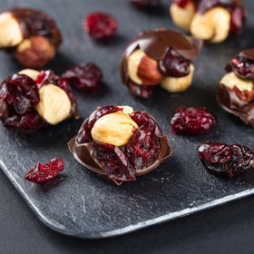 Yupik cranberries snack serve bowl, ready-to-enjoy topping