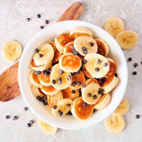 Yupik chips topping granola and yogurt for texture.