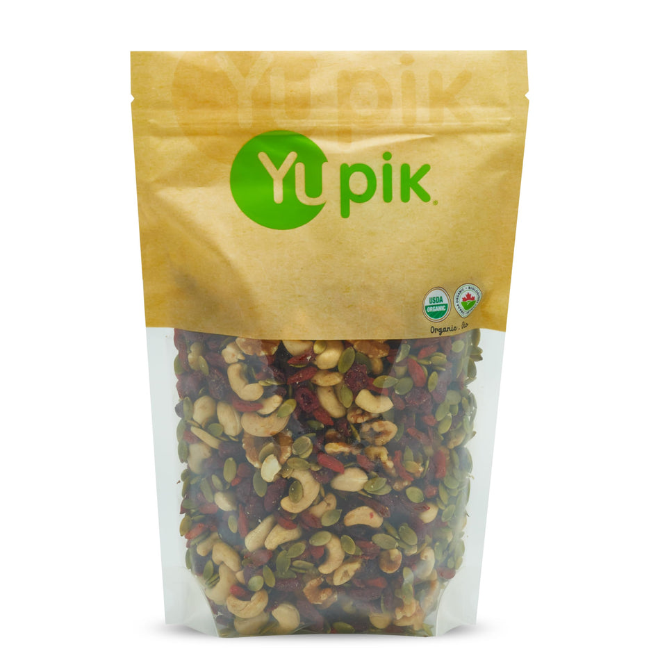 Yupik Goji Sport Trail Mix featuring goji berries for energy during workouts