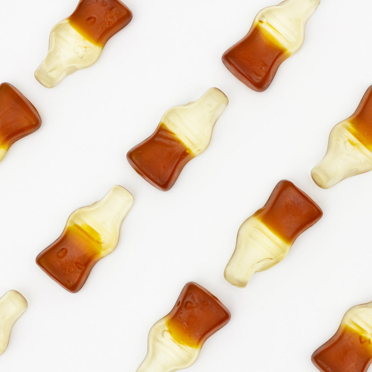 Yupik Gummy Cola Bottles packaging, resealable bag keeps gluten-free treats fresh.
