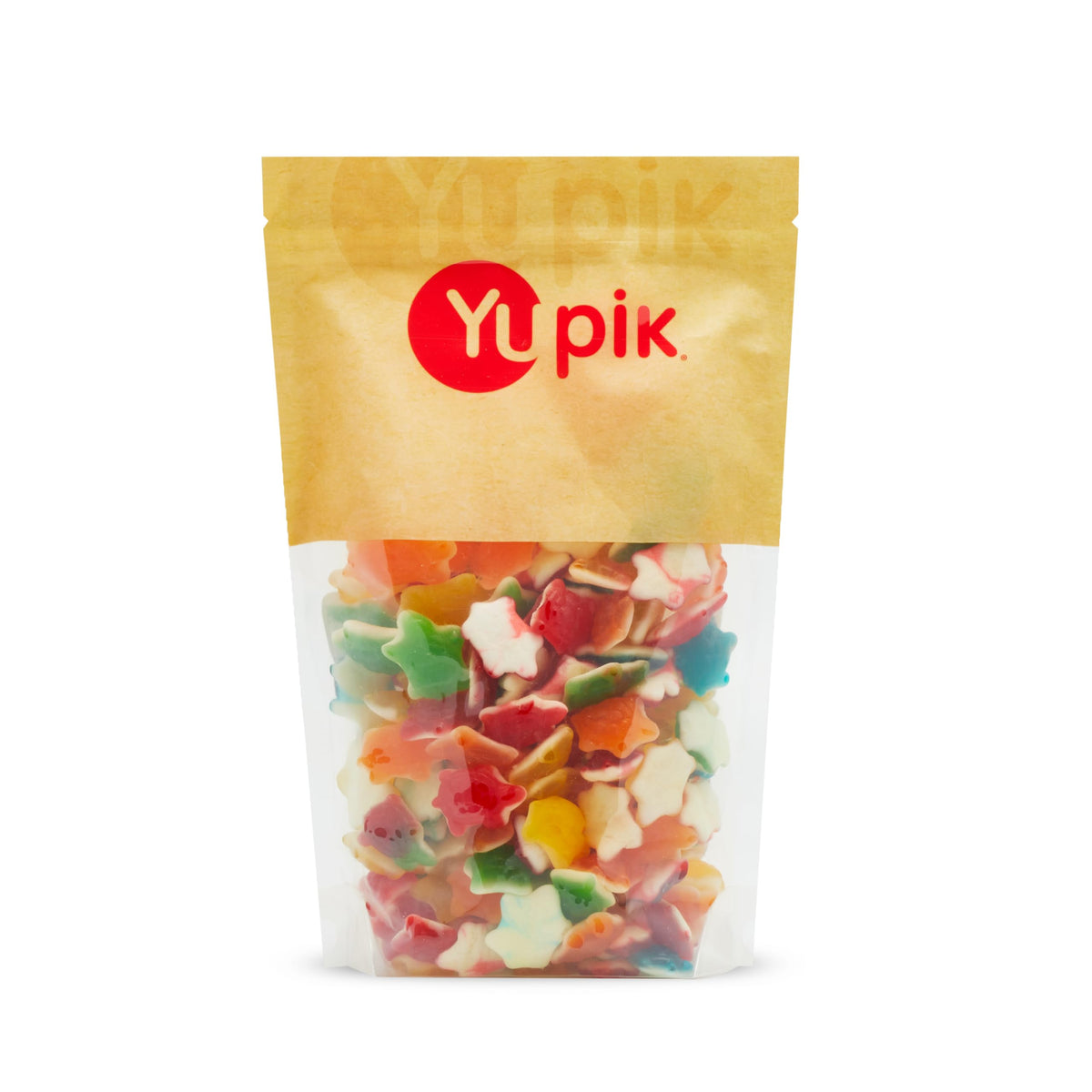 Yupik Gummy Turtles with assorted shell colors for tasty snacking.