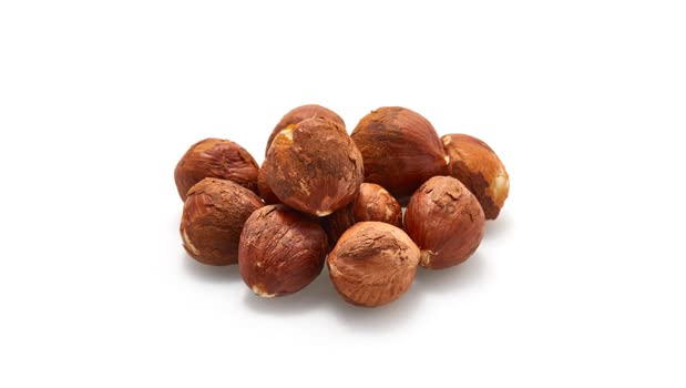 Yupik hazelnuts ready-to-use for toppings in yogurt or salads.