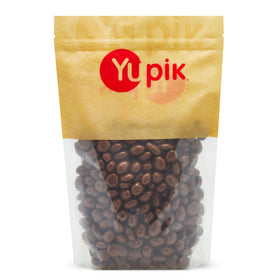 Yupik milk chocolate covered cranberries pack, glossy treats great for snacking or gifting