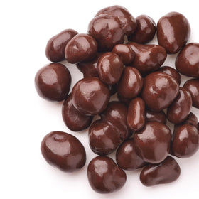 Yupik Milk Chocolate Covered Raisins topping brownies for richer dessert flavor