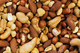Yupik Mixed Nuts in a bowl as a protein-rich snack