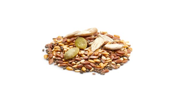 Yupik 6 Seeds Mix in a bowl invites snacking or cooking.