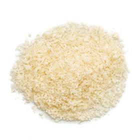 Yupik Organic Almond Powder scoop illustrating easy measuring for fiber-rich recipes.