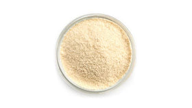 Yupik Amaranth Flour in a bowl reveals fine, nutty texture.