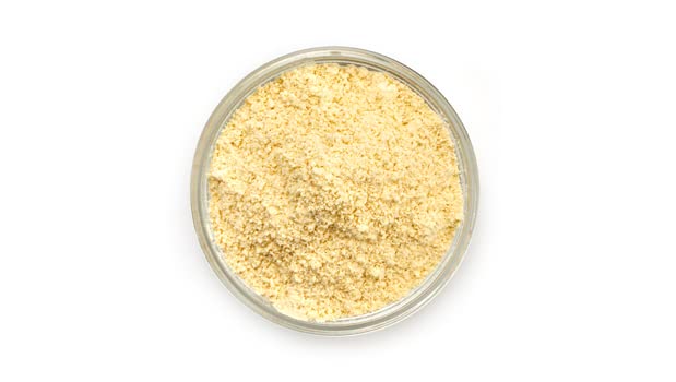 Yupik organic chickpea flour in bowl ready for batters