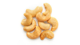 Yupik organic dry roasted cashews, bag back view, kosher and gluten-free