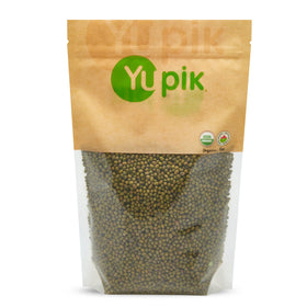 Yupik Organic mung beans 2-2 lb pack, versatile dried legume for meals.