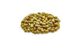 Yupik Organic mung beans soaking before cooking for tenderness.