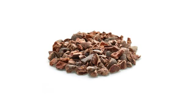 Yupik Organic Raw Cacao Nibs bowl—great for yogurt, oats, and desserts.