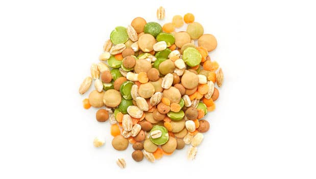 Yupik Organic Sunny Soup Mix packaging highlighting organic, Kosher, vegan qualities and convenience.