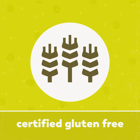 Organic and Kosher certification badge beside Yupik packaging
