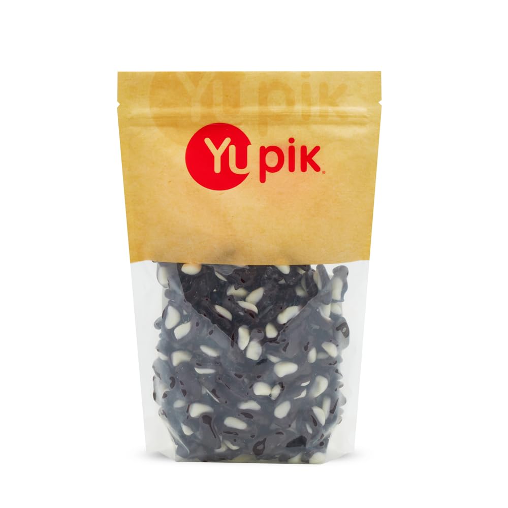 Yupik Peach Penguins gummies in a bag, ideal for snacking