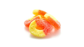 Yupik Peach Rings sugar-dusted gummies ideal for a fun bite