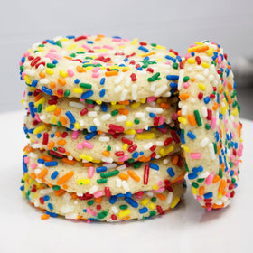 Yupik Rainbow Sprinkles color mix perfect for cookies and cupcakes.