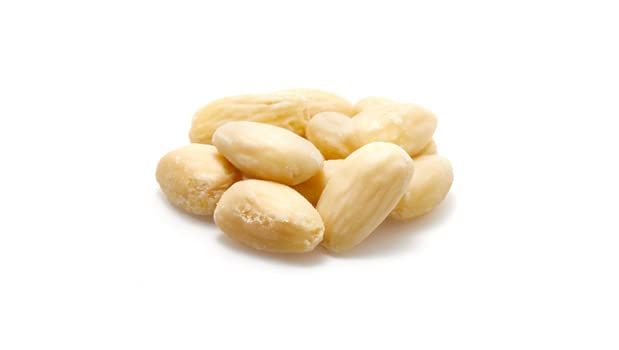 Yupik almonds are ready to use in recipes or as a topping.